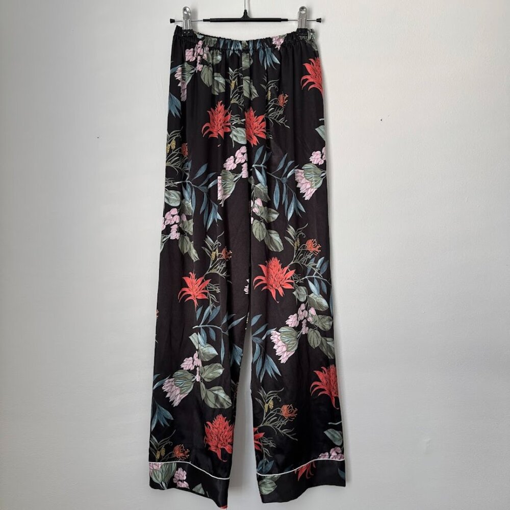 Tropical Floral Pants